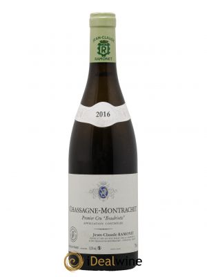 Chassagne-Montrachet 1er Cru Boudriotte Ramonet (Domaine)  2016 - Lot de 1 Bouteille