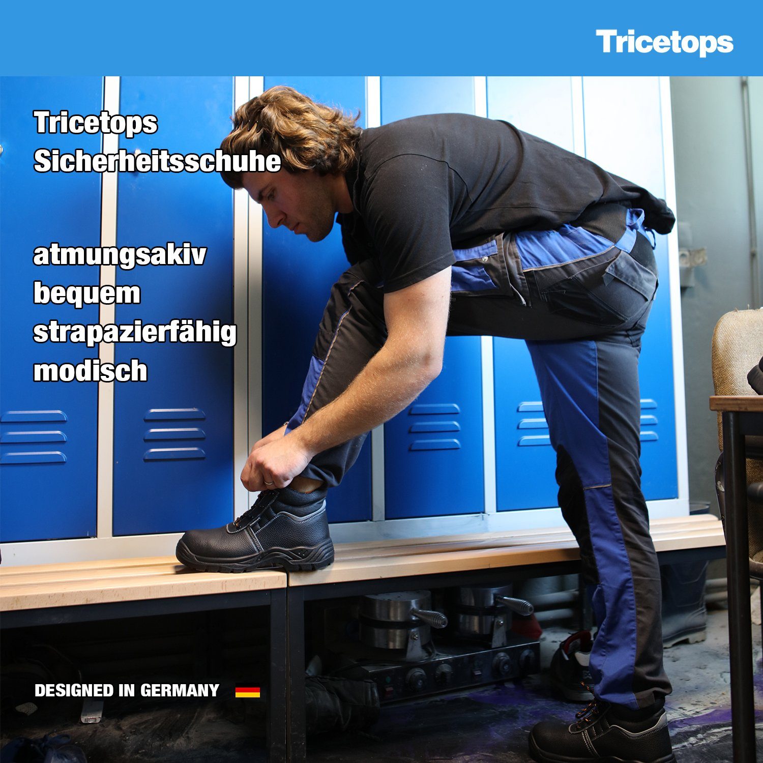 Tricetops CM917H Sicherheitsschuhe S3 Arbeitsschuhe Herren Arbeitsschuh