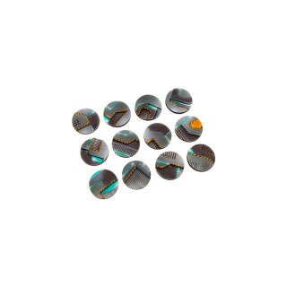 Daedalus Gate Base Topper, Round 25mm (12)