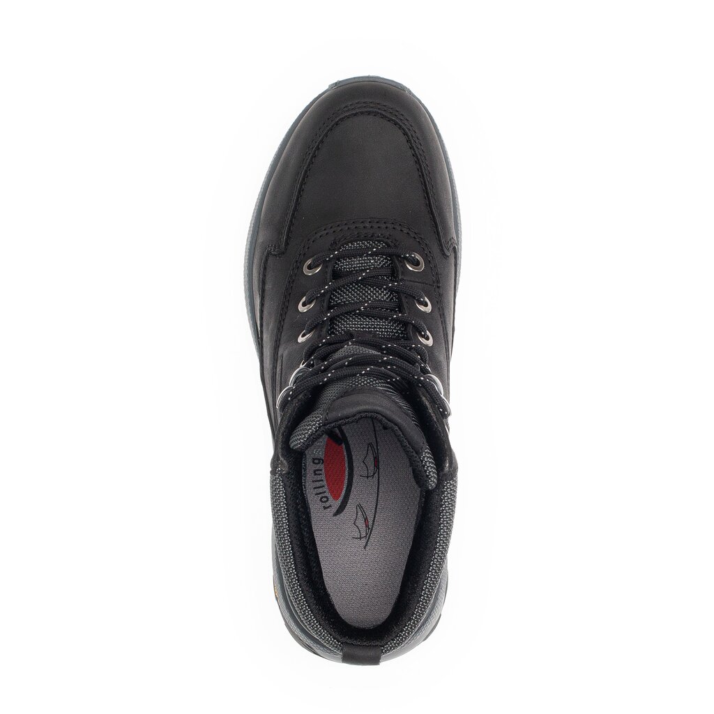rollingsoft Schnürstiefelette schwarz