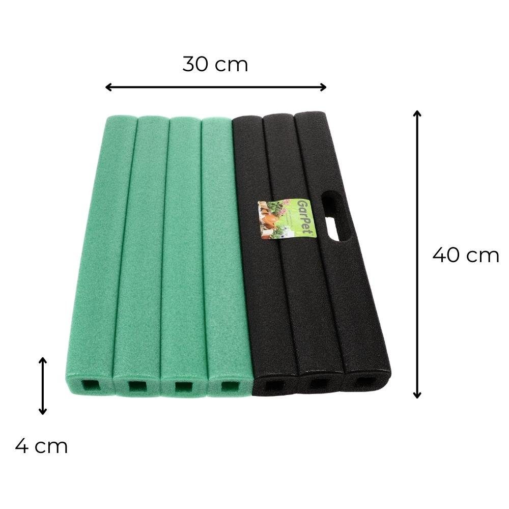 GarPet Kniekissen Kniekissen Kniematte Garten Schutz Kissen Matte Sitzkissen Kniepolster