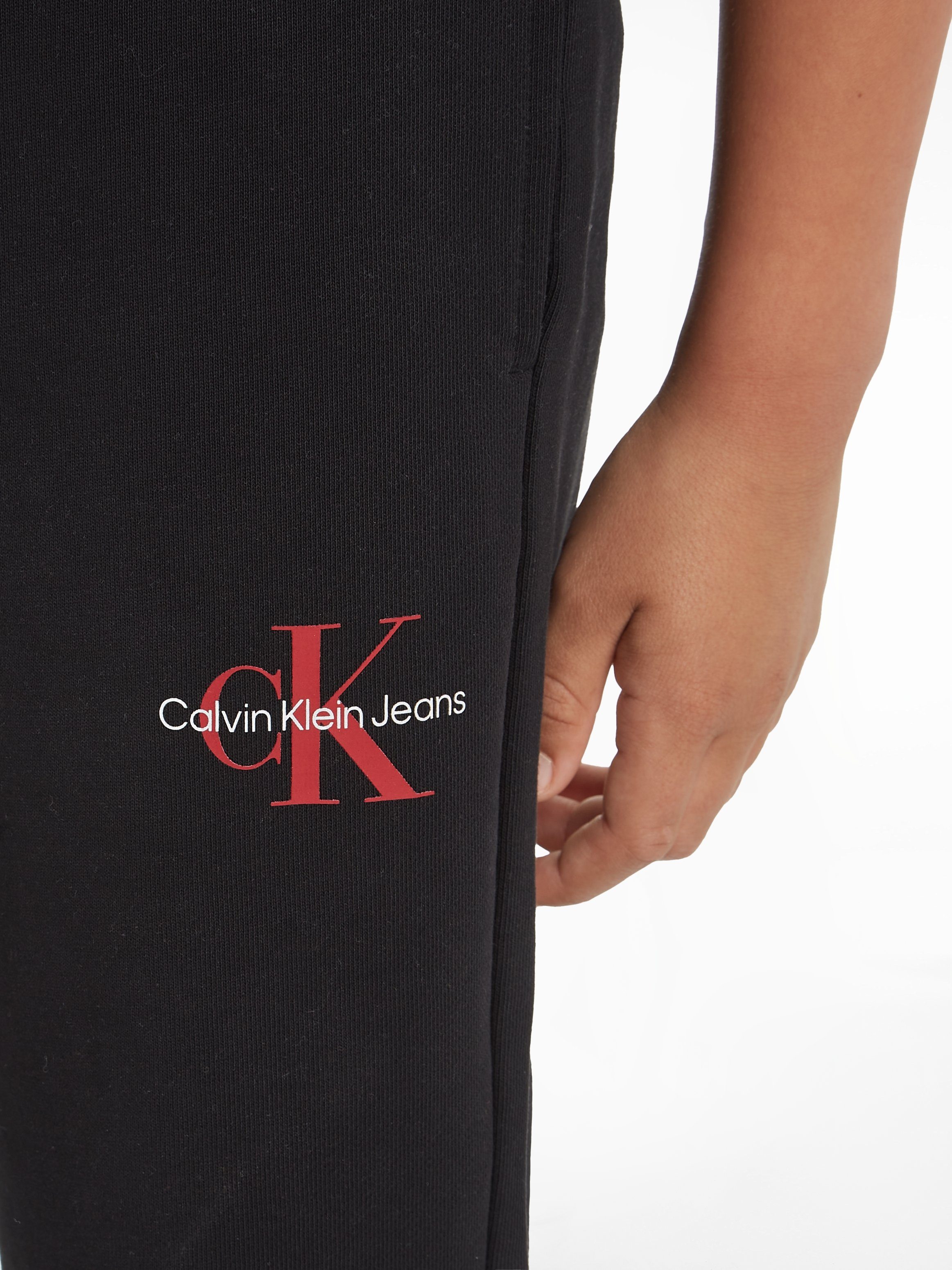 Calvin Klein Jeans Sweathose MONOGRAM LOGO SWEATPANTS mit Logodruck