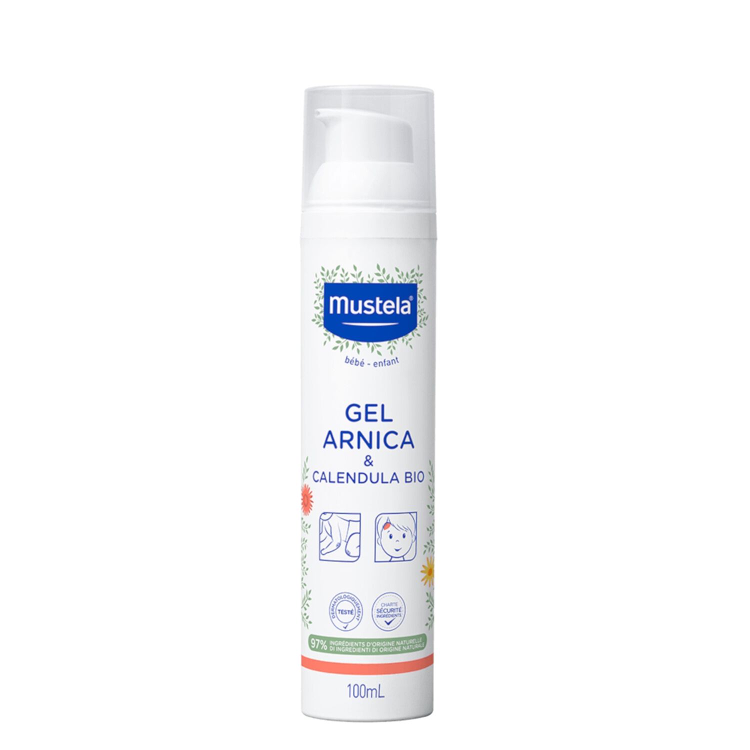 Mustela Gel Arnica & Calendula Bio Petits Bobos 100 ml