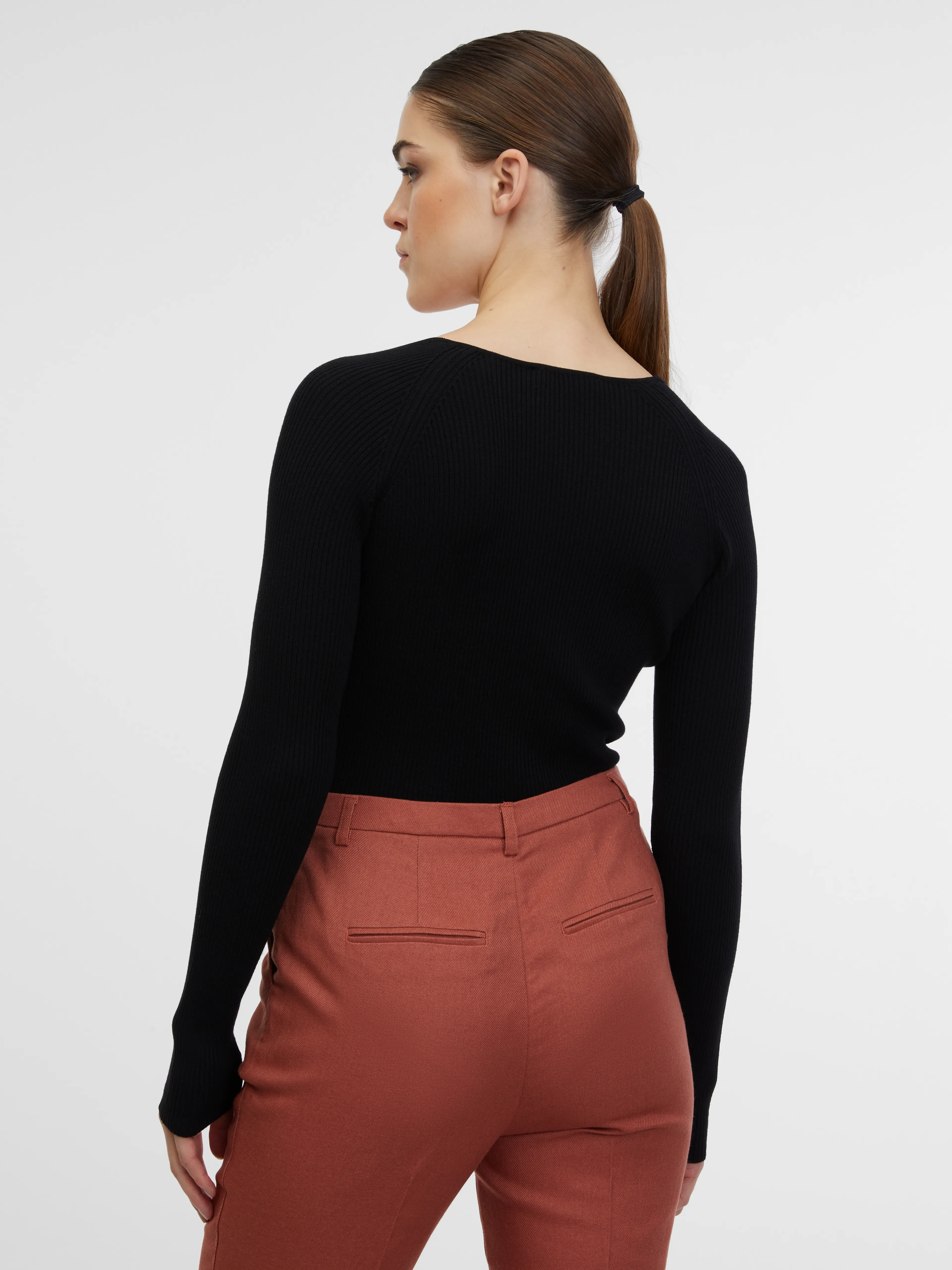 Schwarzer Damenpullover ORSAY