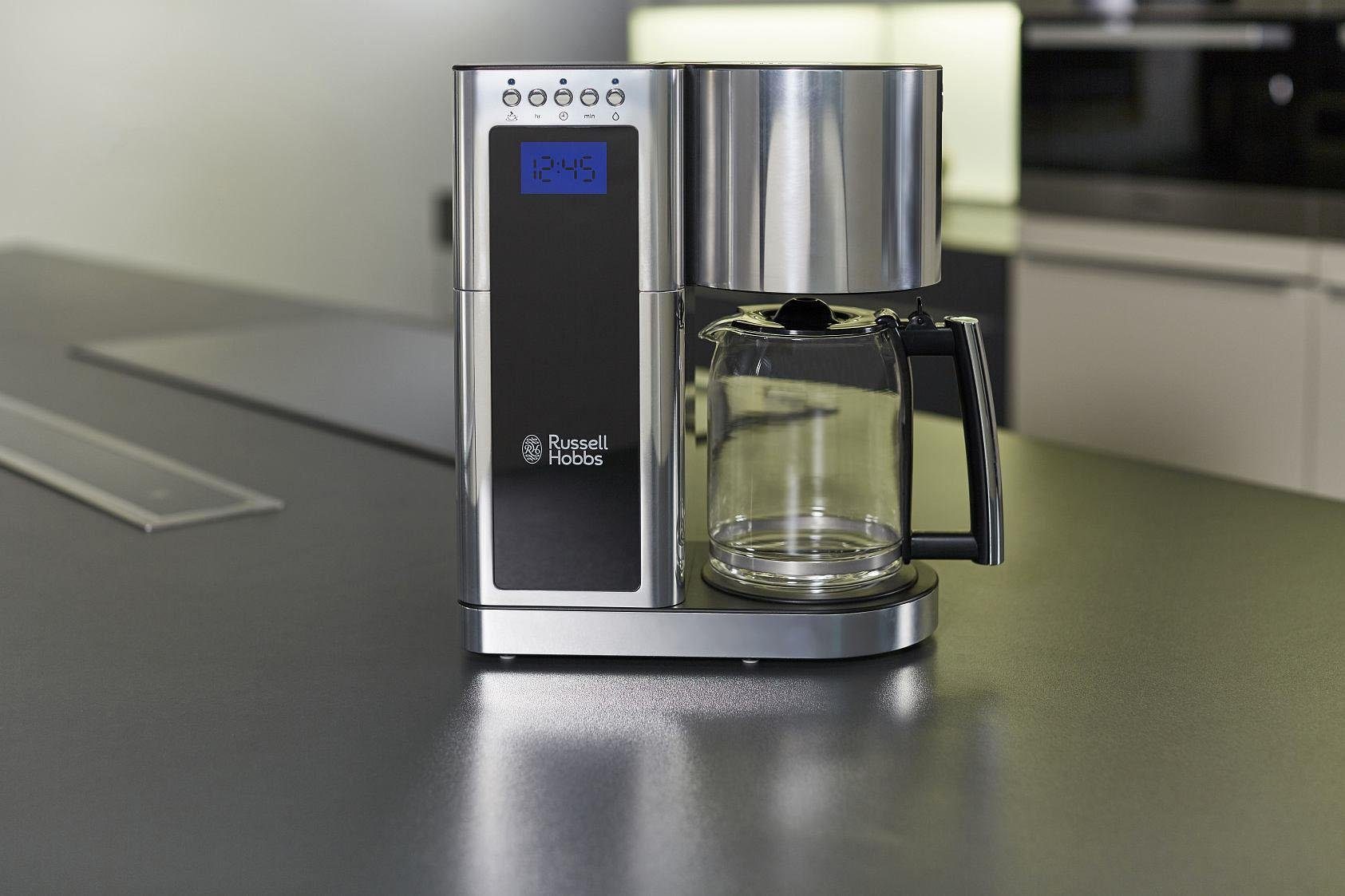 RUSSELL HOBBS Filterkaffeemaschine Elegance 23370-56, 1,25l Kaffeekanne, 1x4, 1600 Watt