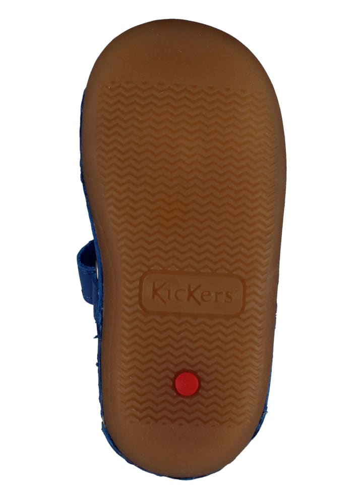 Kickers Halbschuhe in Blau günstig kaufen