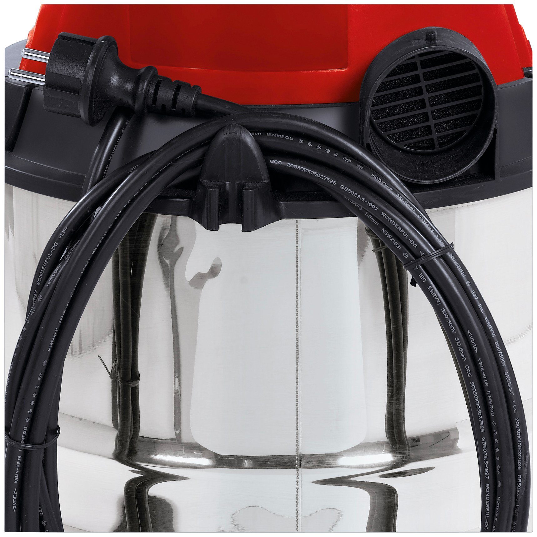 Einhell Nass-Trocken-Sauger TC-VC 1930 S, 1500 W, Inklusive umfangreichem Zubehör