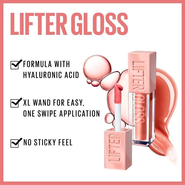 Maybelline New York Lifter Gloss 8 Stone -huulikiilto 5,4 ml