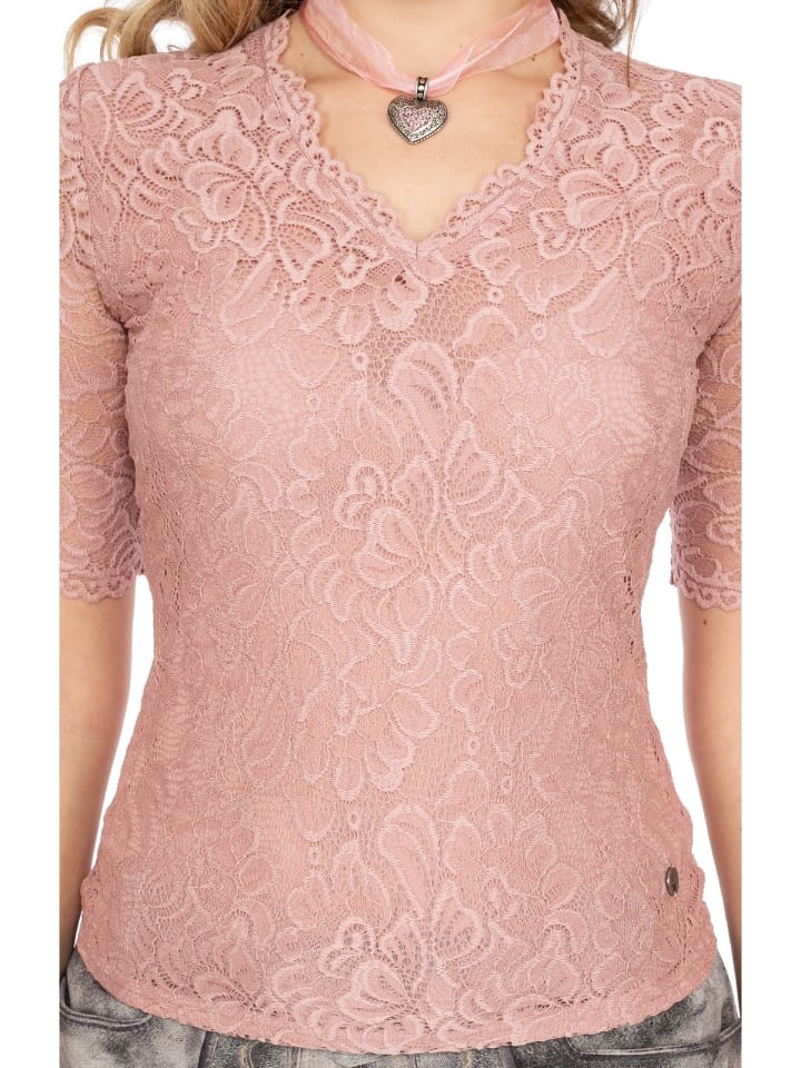 Spieth & Wensky Bluse ARKTIS in rosa günstig kaufen