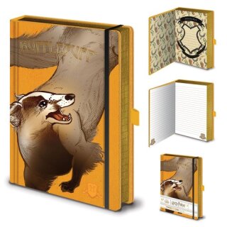 Harry Potter Premium Notizbuch A5 Hufflepuff