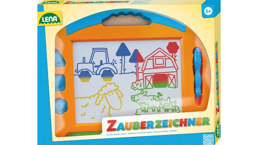 LENA Color Magnet-Zauberzeichner, groß, F, FS 65714
