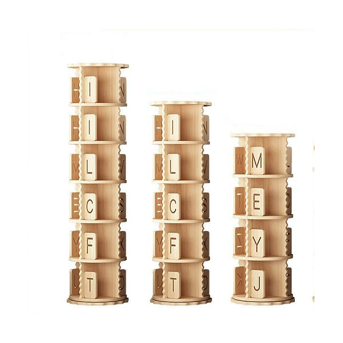 Drehbares Bücherregal