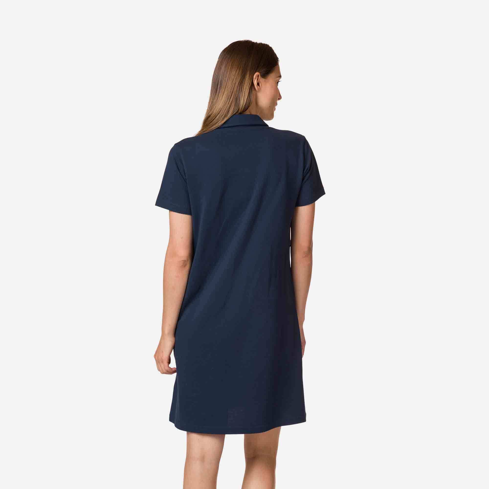 Robe polo femme en coupe ample