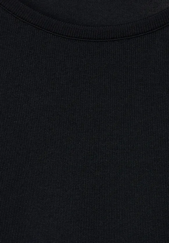CECIL Langes Shirt in Unifarbe
