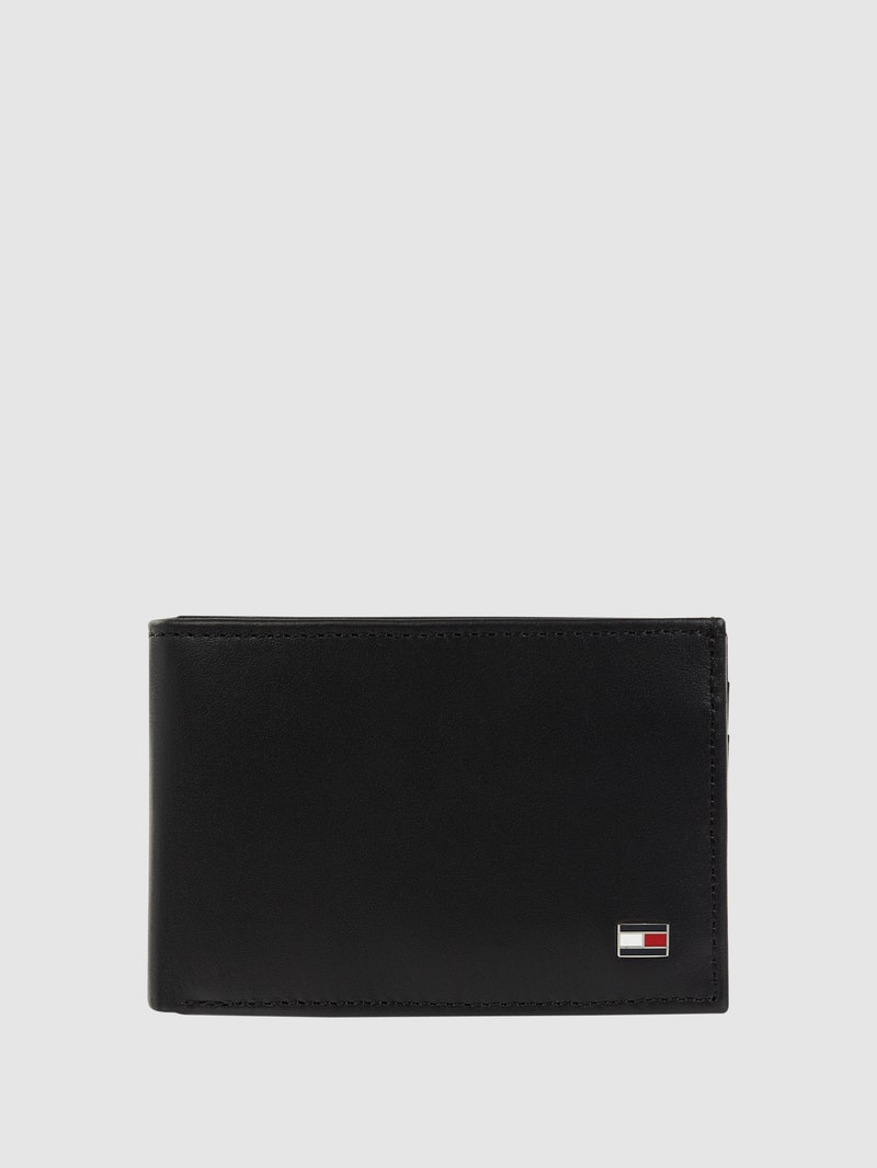 Geldbörse aus Leder in schwarz
