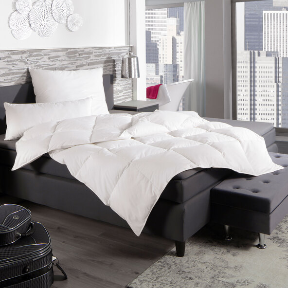 Luxus Hotel Daunendecke, 155 x 220 cm