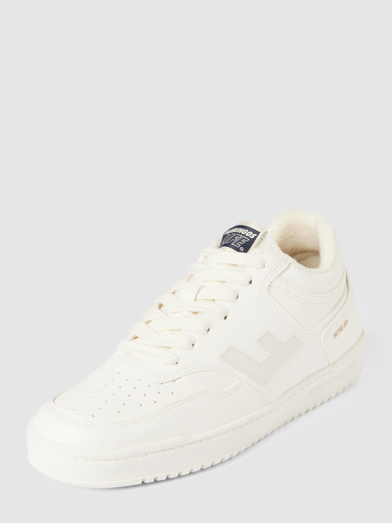Sneaker mit Label-Details Modell 'RETRO 90s' in weiß