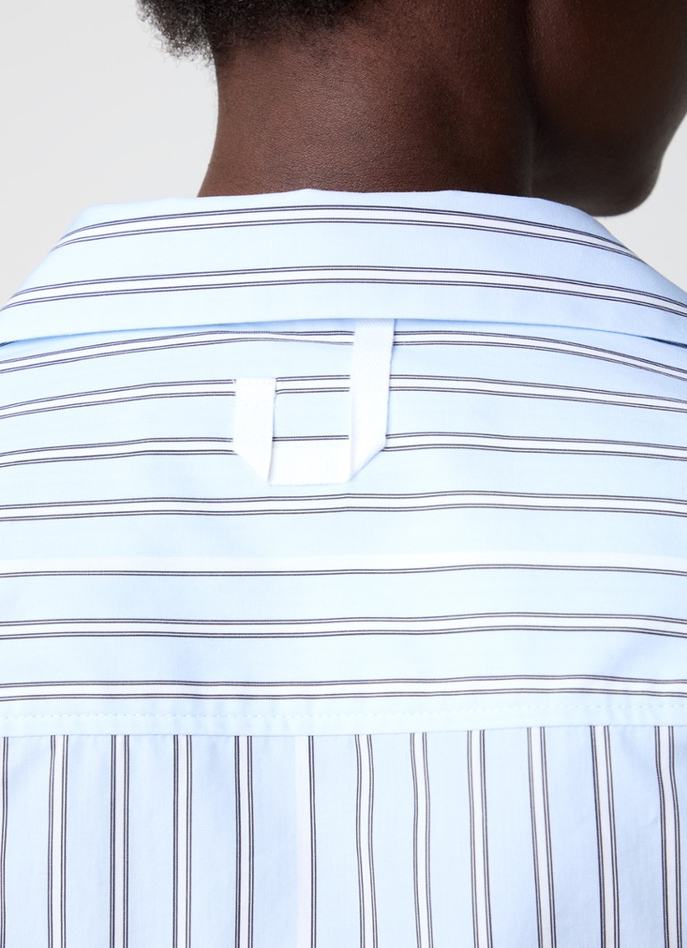 Blusa cropped Jacquemus com estampa listrada