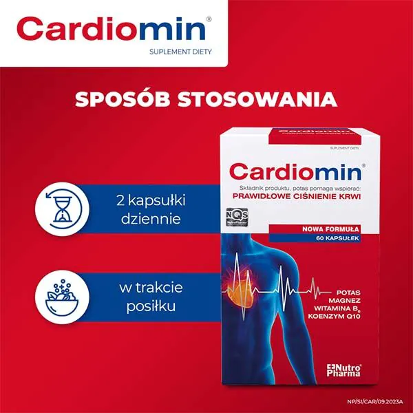 Cardiomin, proizvod za podršku cirkulatornom sistemu, tablete