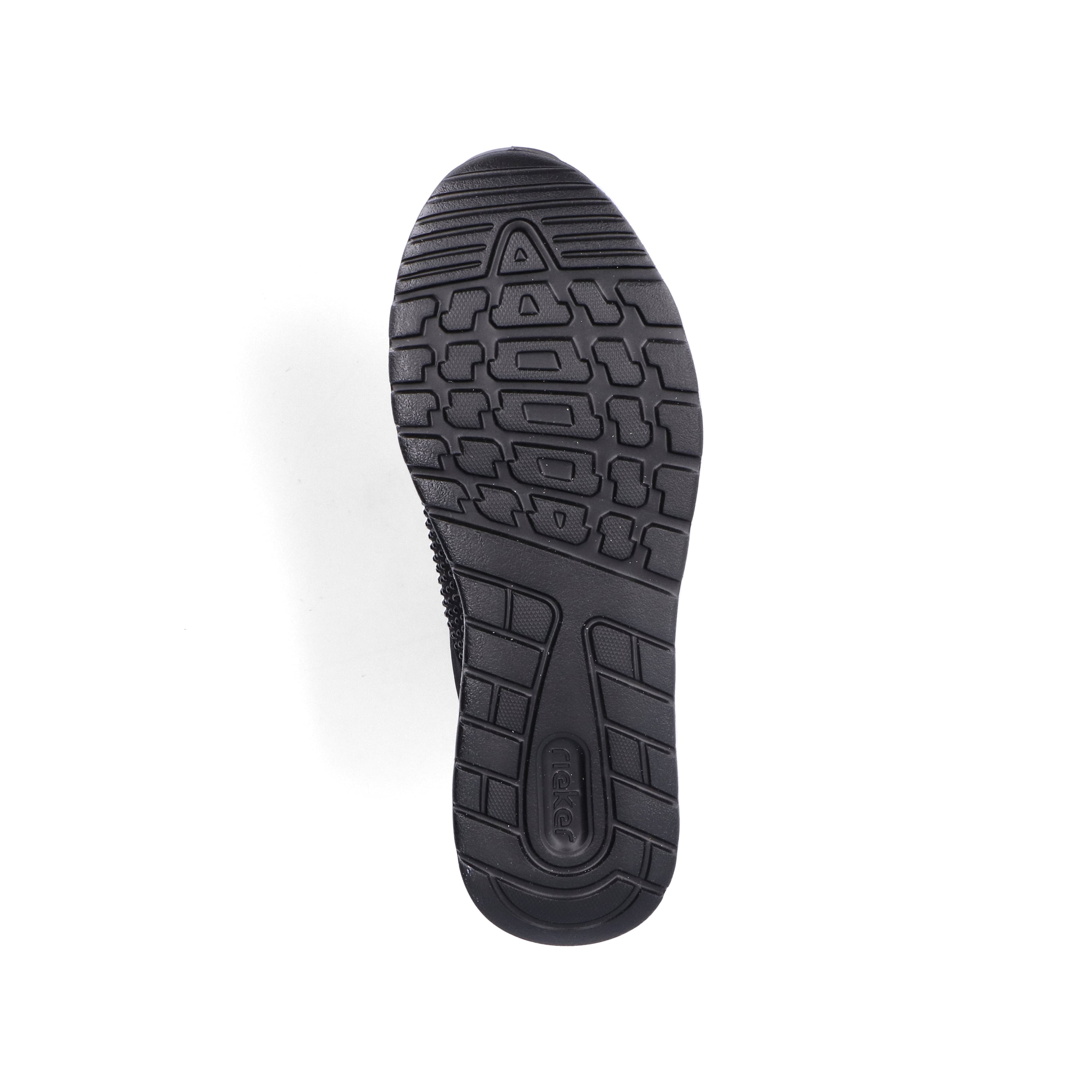 Rieker Damen Sneaker Low tiefschwarz