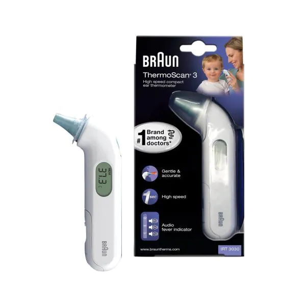 Braun ThermoScan 3 IRT 3030 elektronski termometar za uho