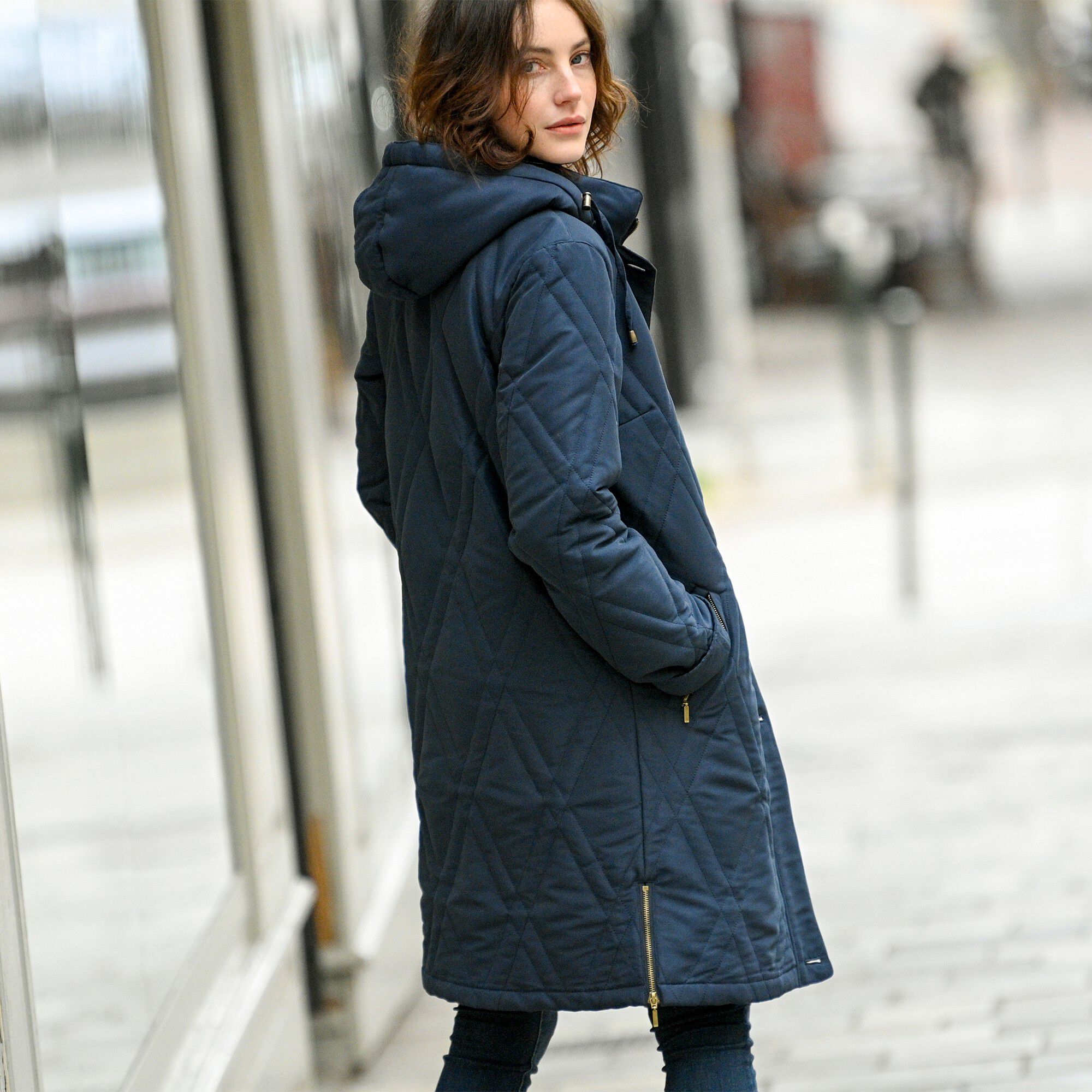 Parka matelassée microfibre