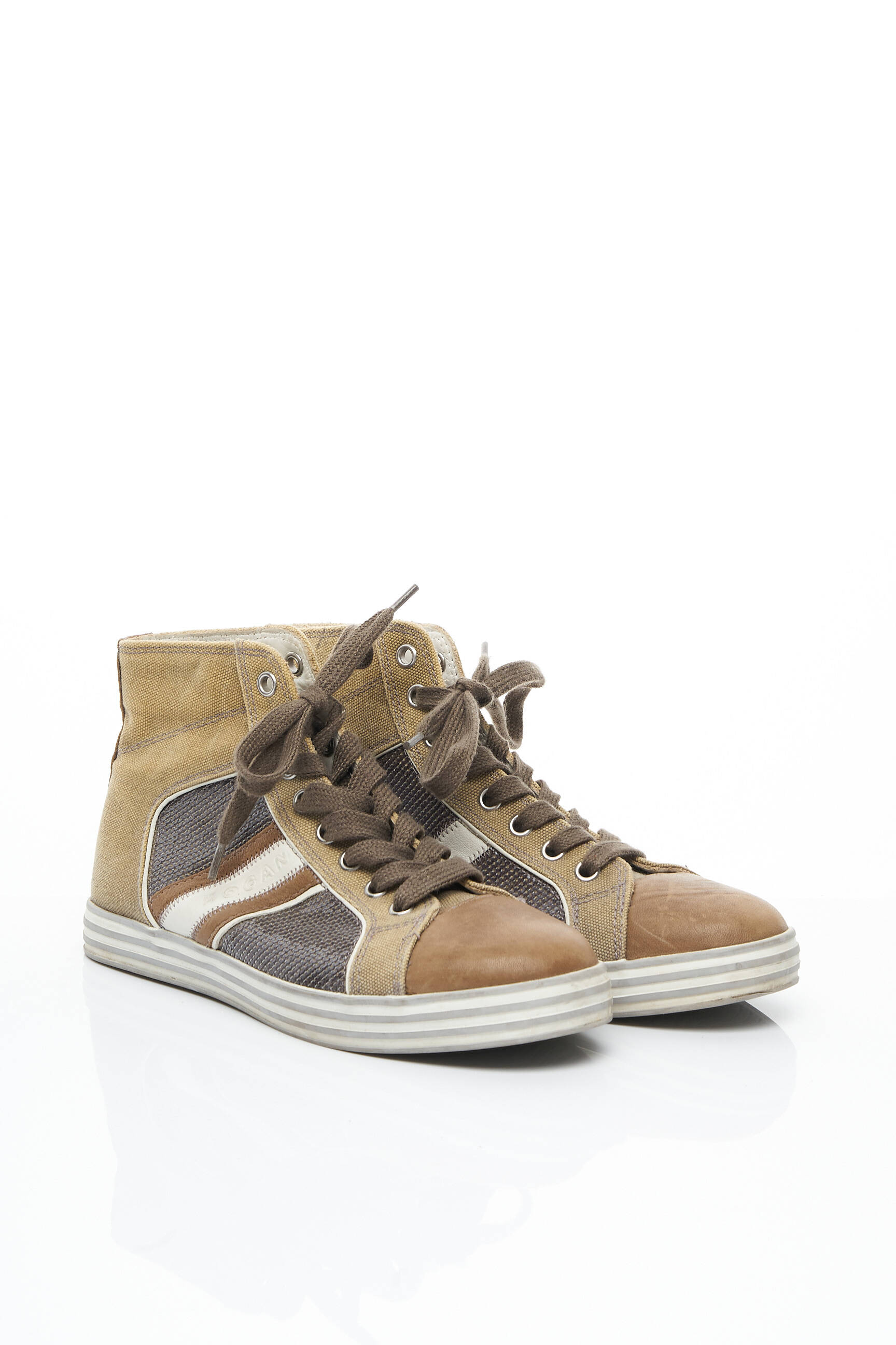 Hogan Baskets Femme couleur beige