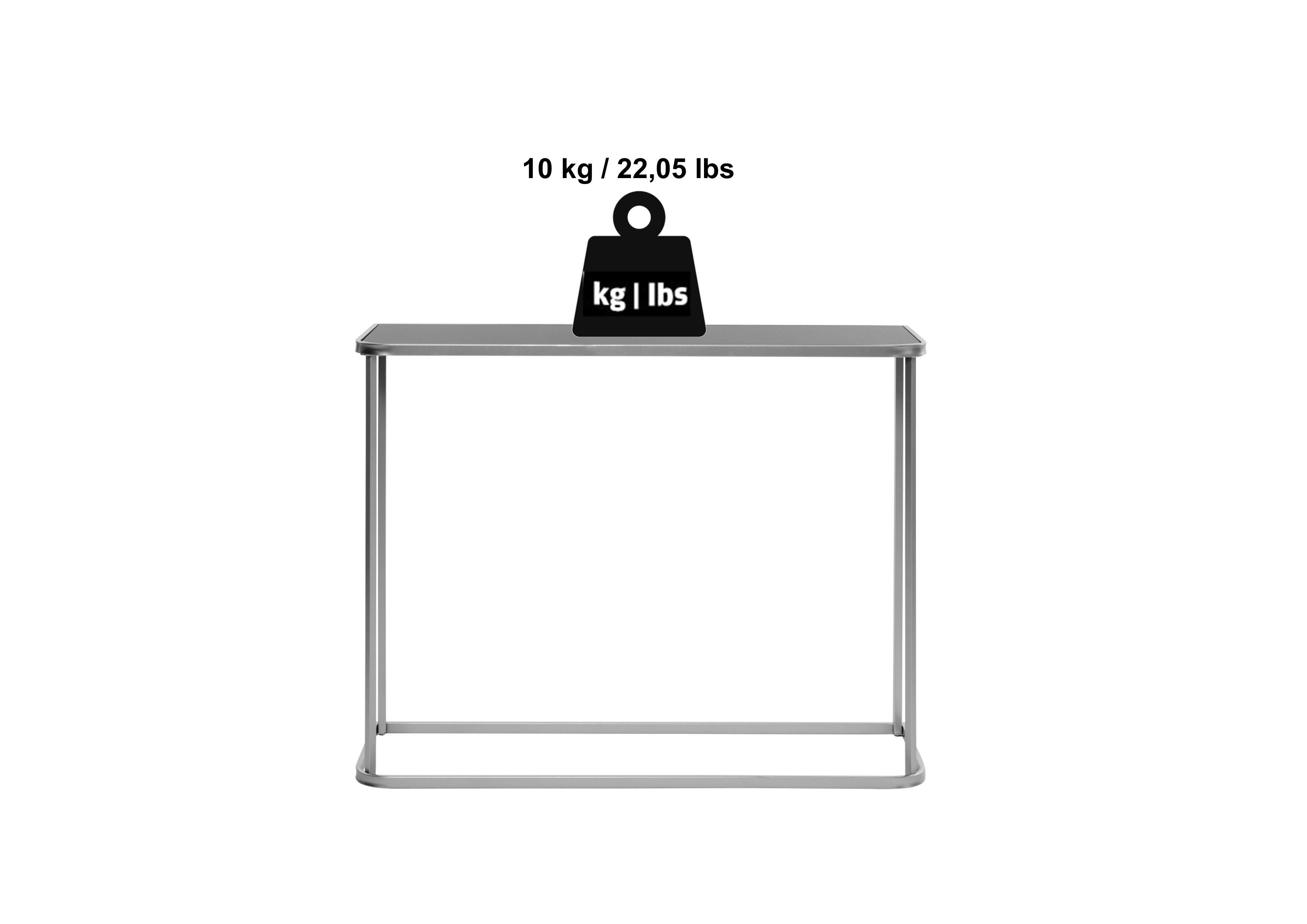 Jahnke Konsolentisch CIRCO CONSOLE (1-St), gebogene Rahmenteile, Konsole, Beistelltisch