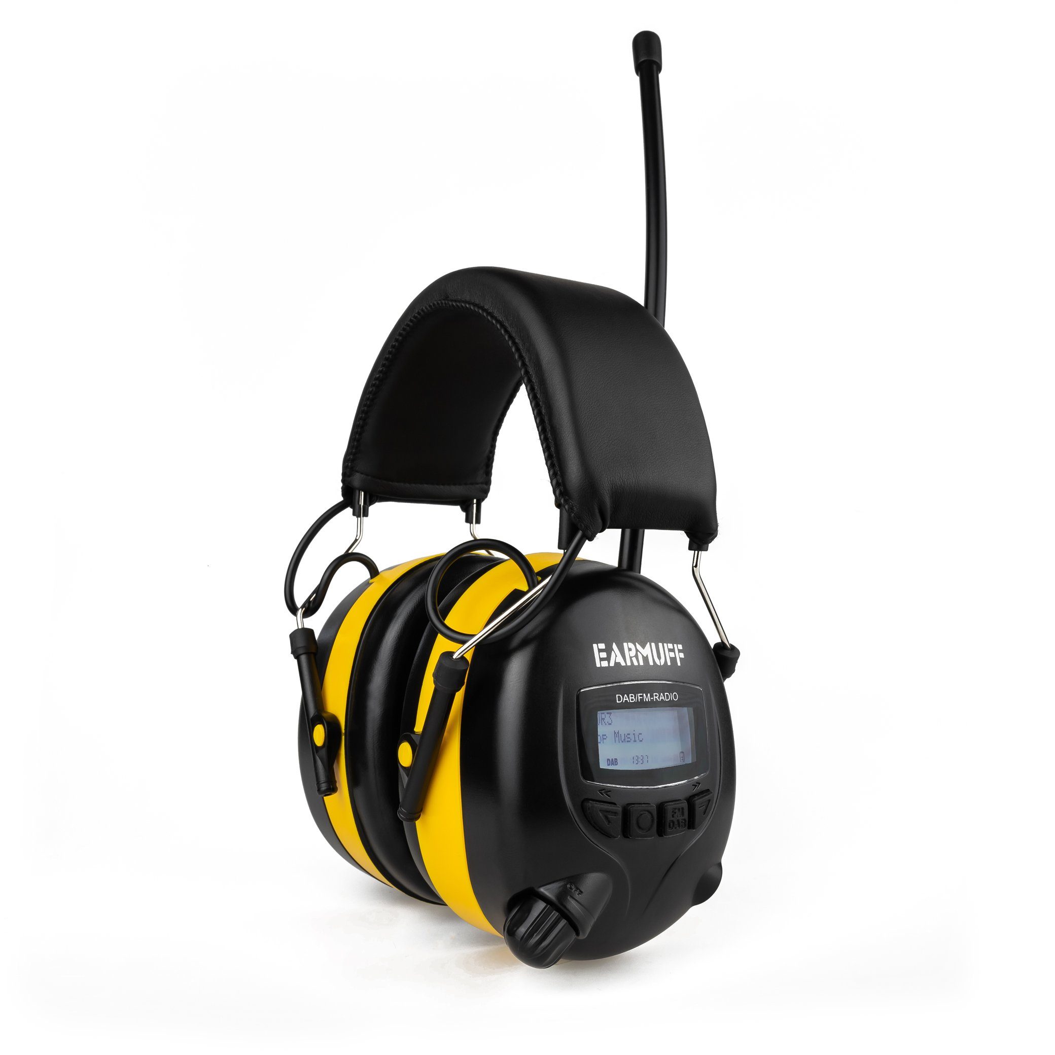 EARMUFF Kapselgehörschutz EARMUFF 31dB DAB+/FM/AUX, (1 St)