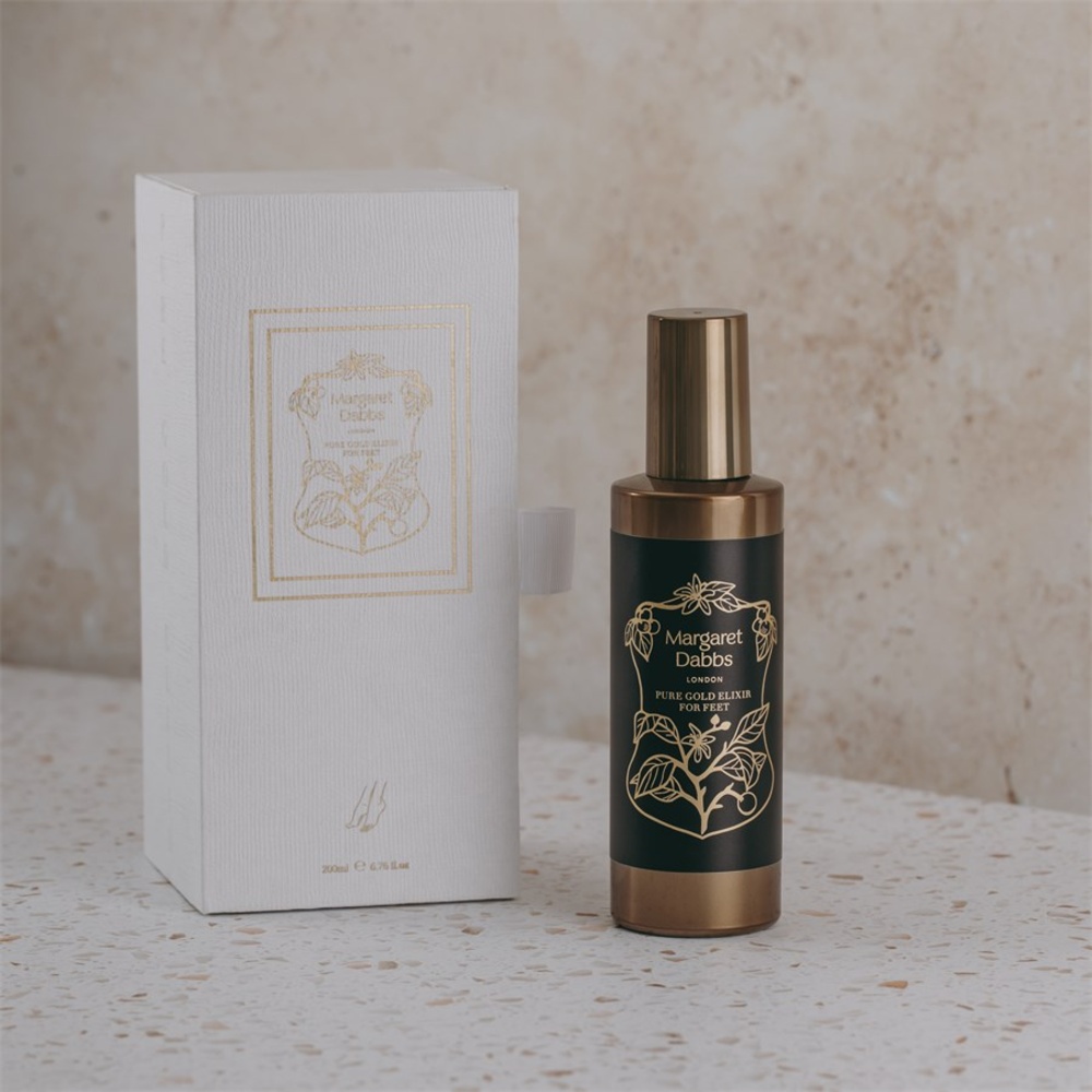 Margaret Dabbs Pure Gold Gold Elixir pour les pieds soin des pieds