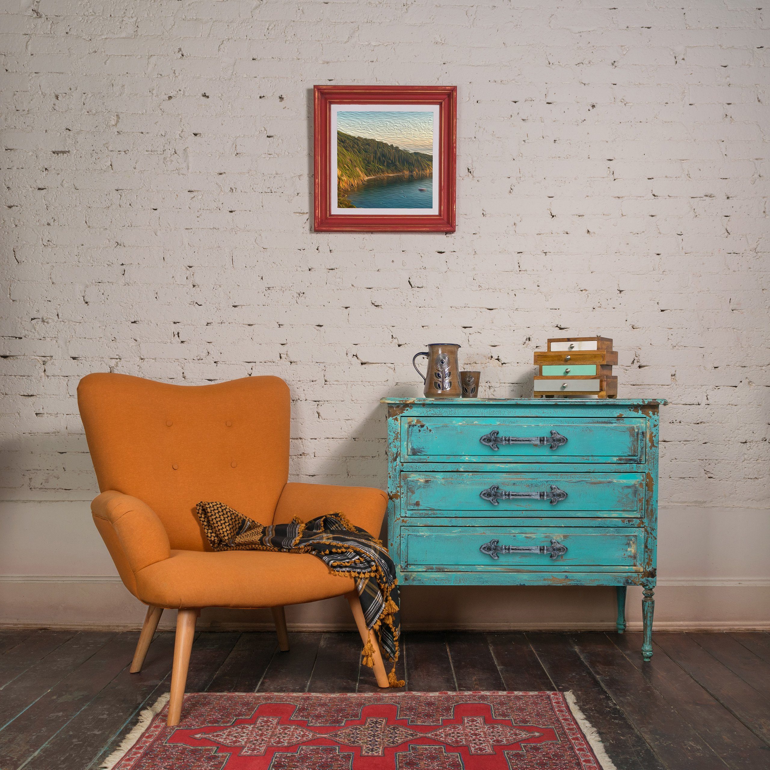 relaxdays Möbelgriff Möbelgriffe Vintage 2er Pack, Grau