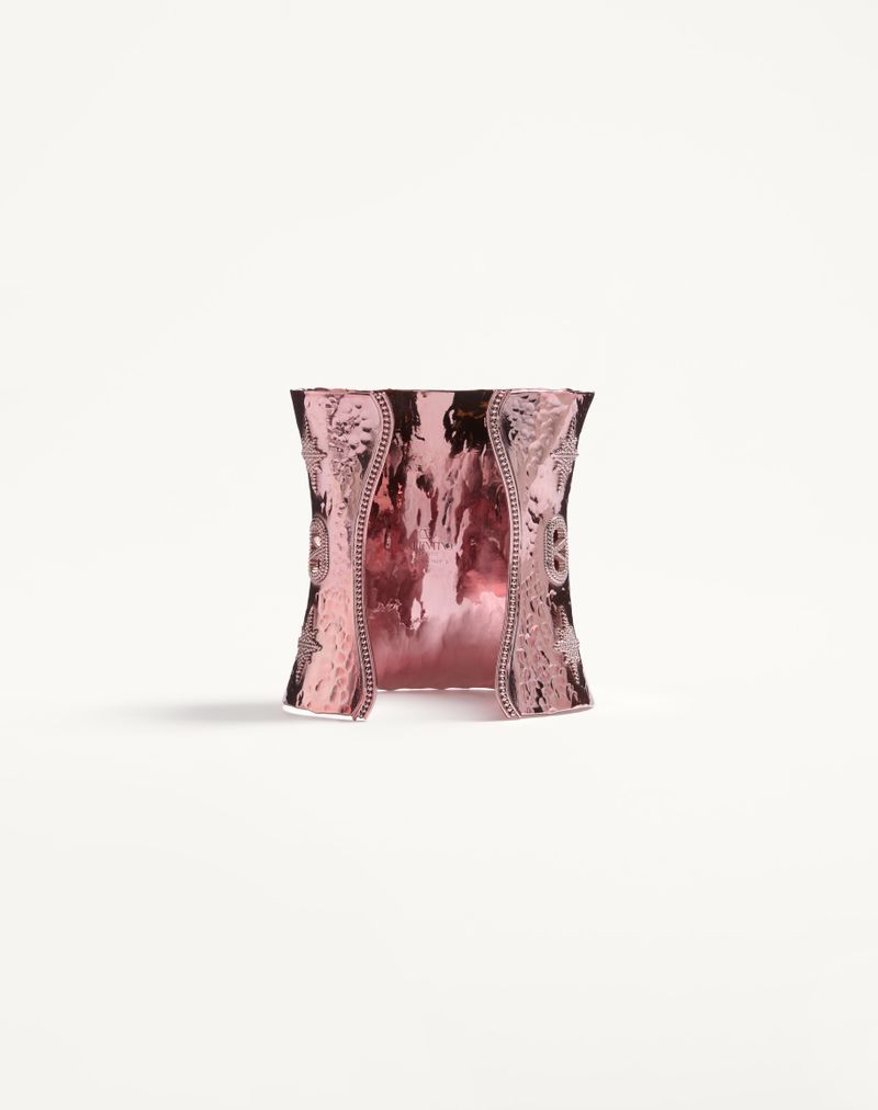 Pulseira Cuffy de Metal Laminado