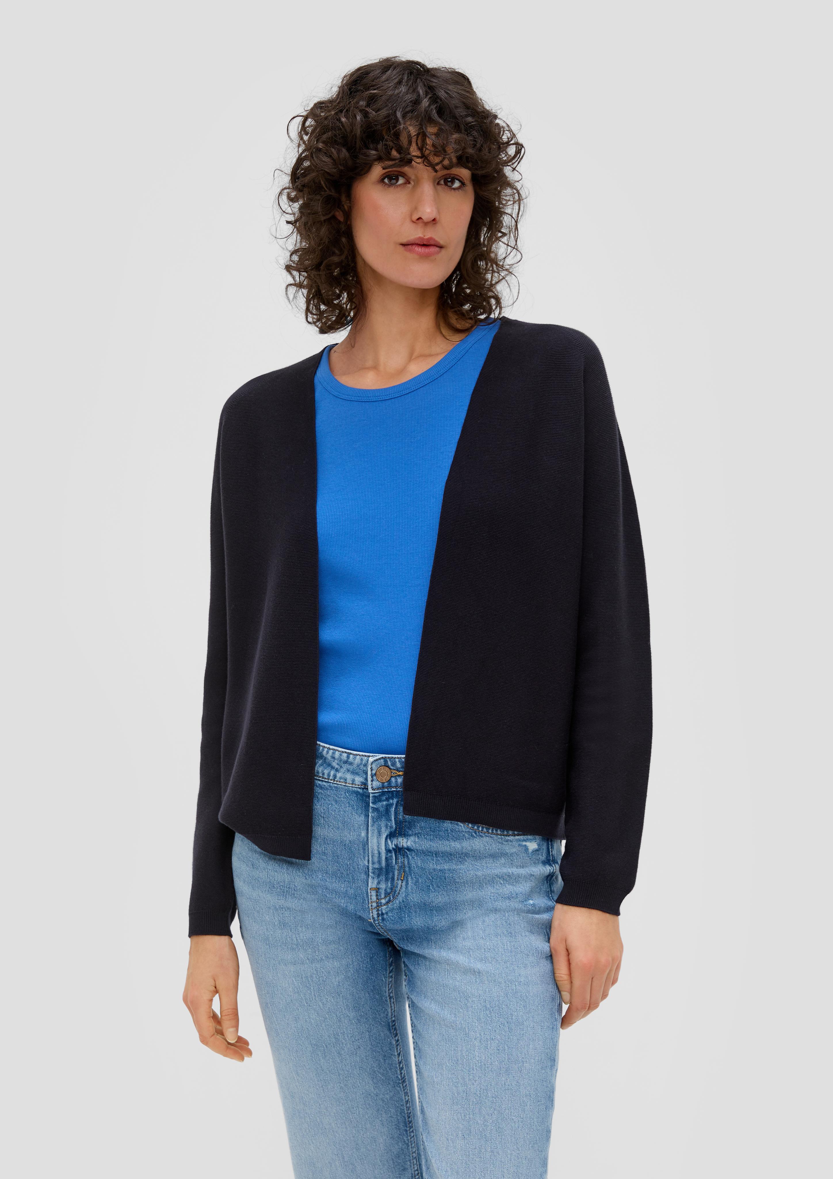 Feinstrickjacke aus Viskosemix  2144138-5959