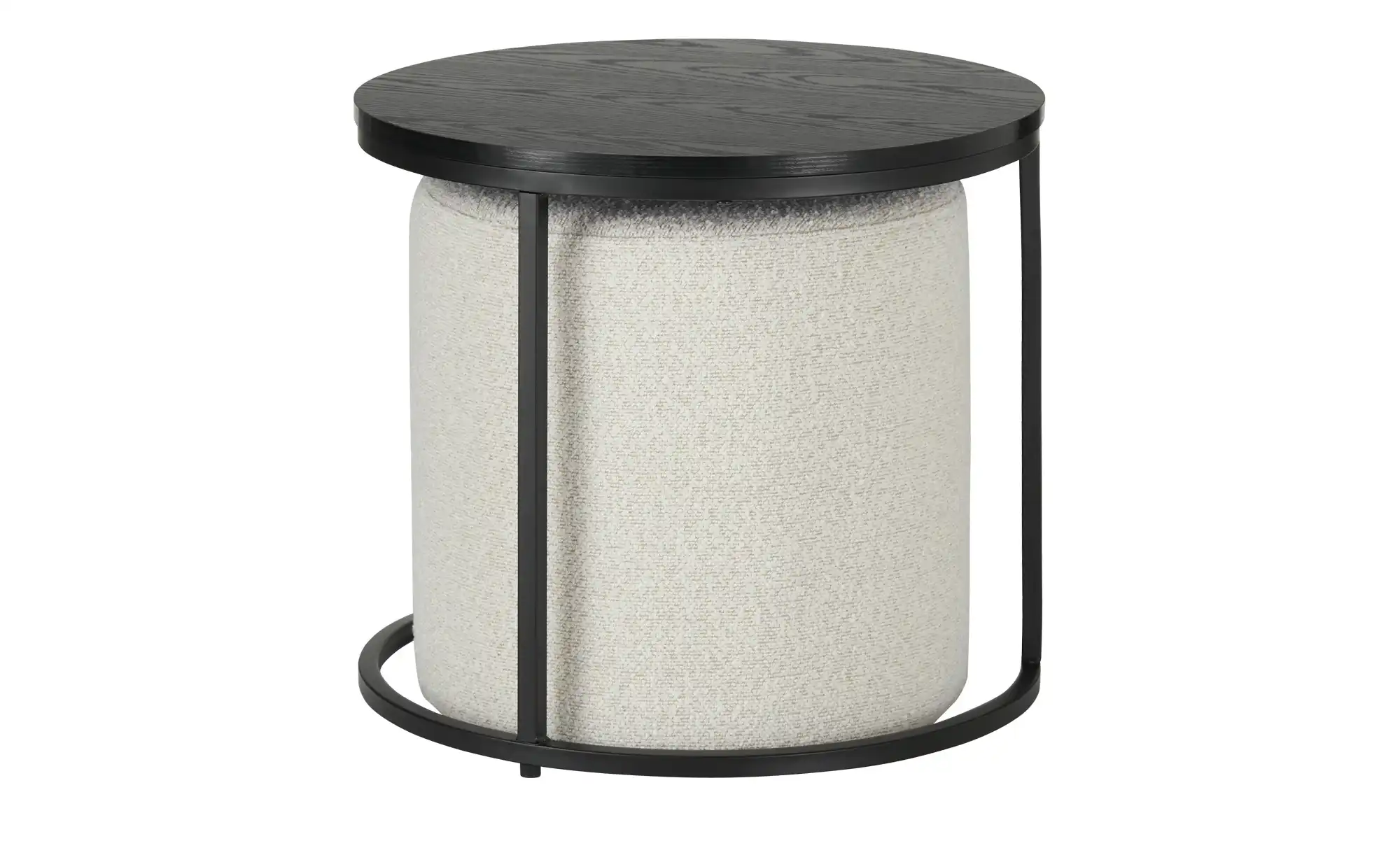 Beistelltisch-Hocker-Set