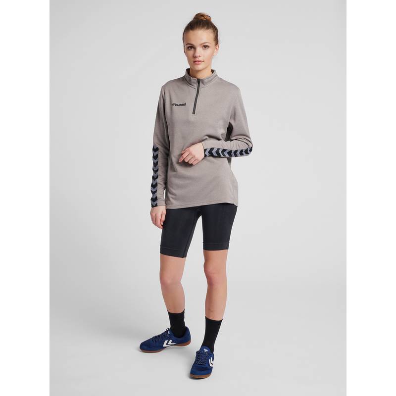 hummel hmlAUTHENTIC HALF ZIP SWEATSHIRT WOMAN Sweatshirt Damen