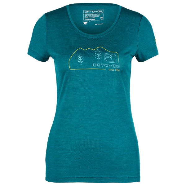 Ortovox - Women's 140 Cool Vintage Badge TS - Merinoshirt