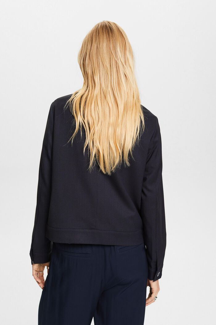 Jacke in Boxy-Silhouette