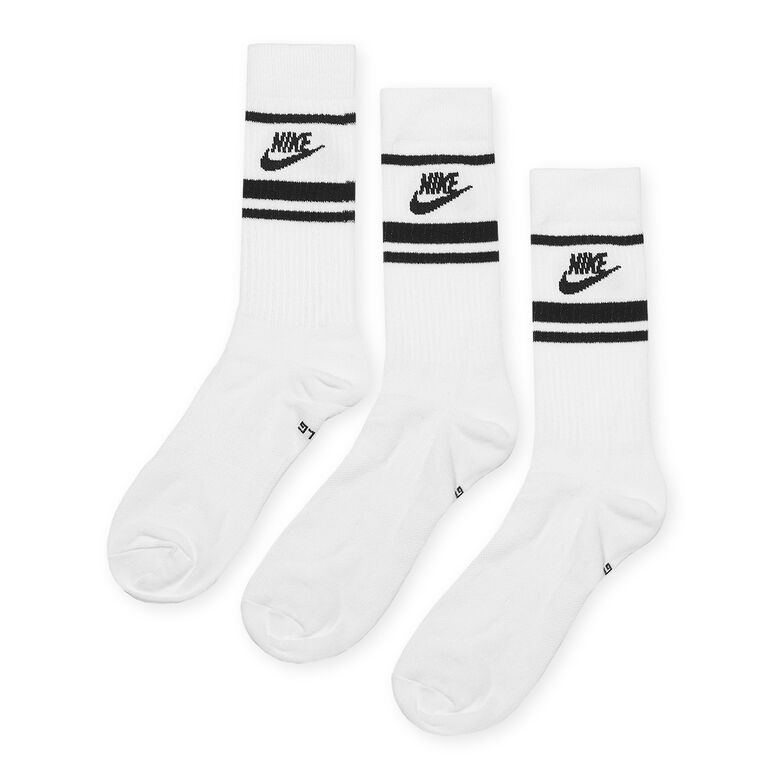 NIKE Sportswear Everyday Essential Socks (3 Pack) white/black/black