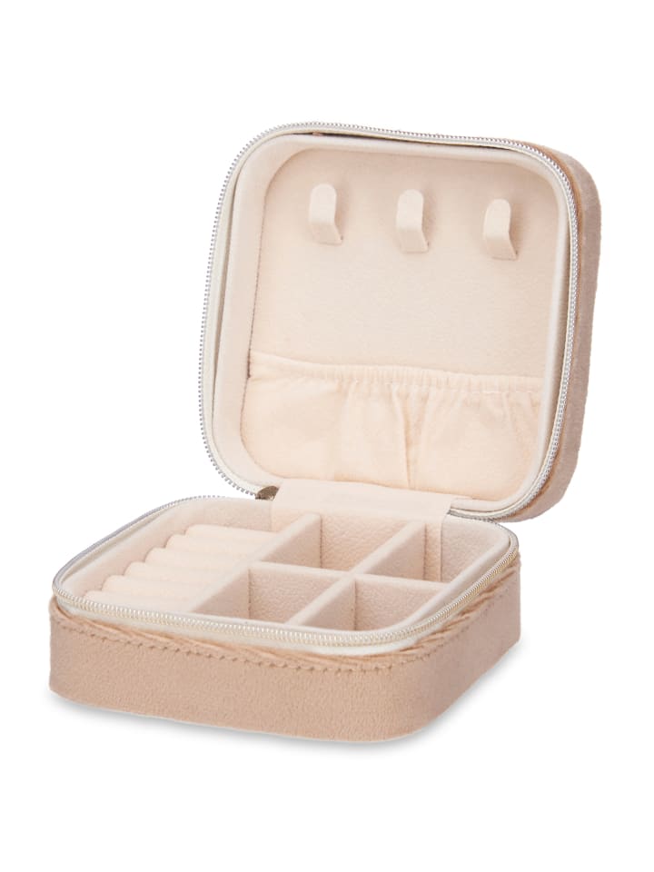 GIFTDECOR Schmuckschatulle in beige günstig kaufen onesize