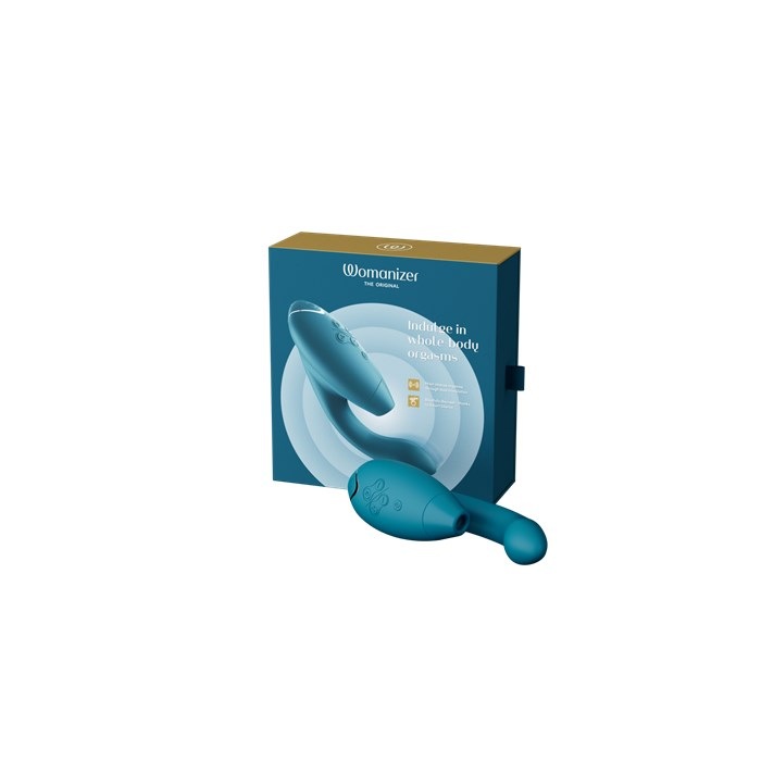 Luxuriöser Dual Stimulator mit Pleasure Air Technologie für die Klitoris und Vibration für den G-Punkt