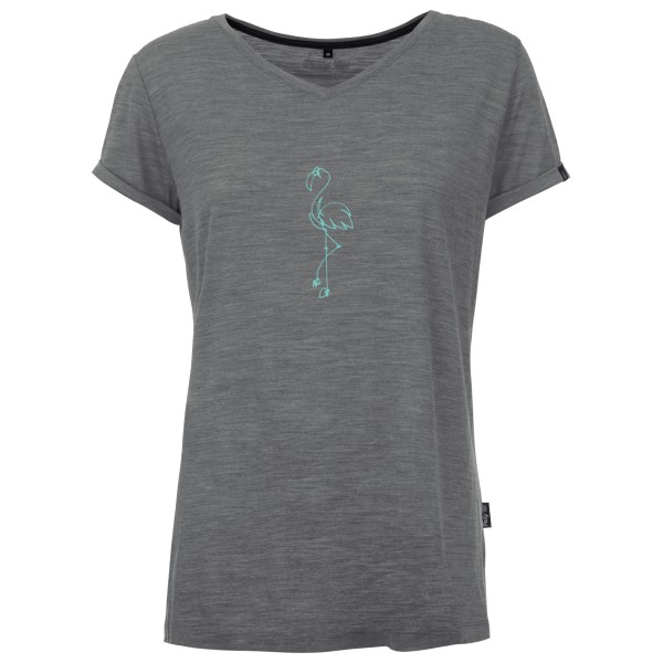 Pally'Hi - Women's Bingo Flamingo - Merinoshirt