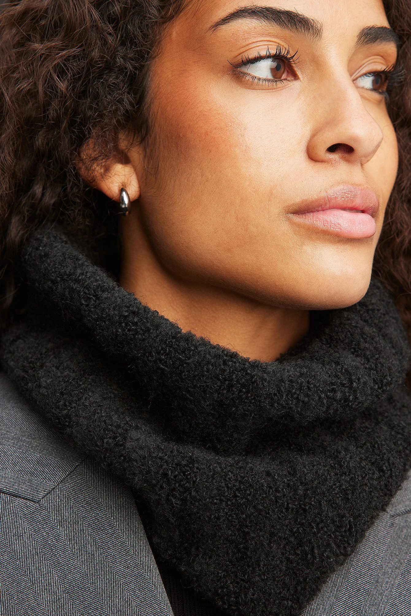 Gestrickter Schlauchschal