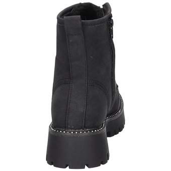 Studio London Schnür Boots in schwarz