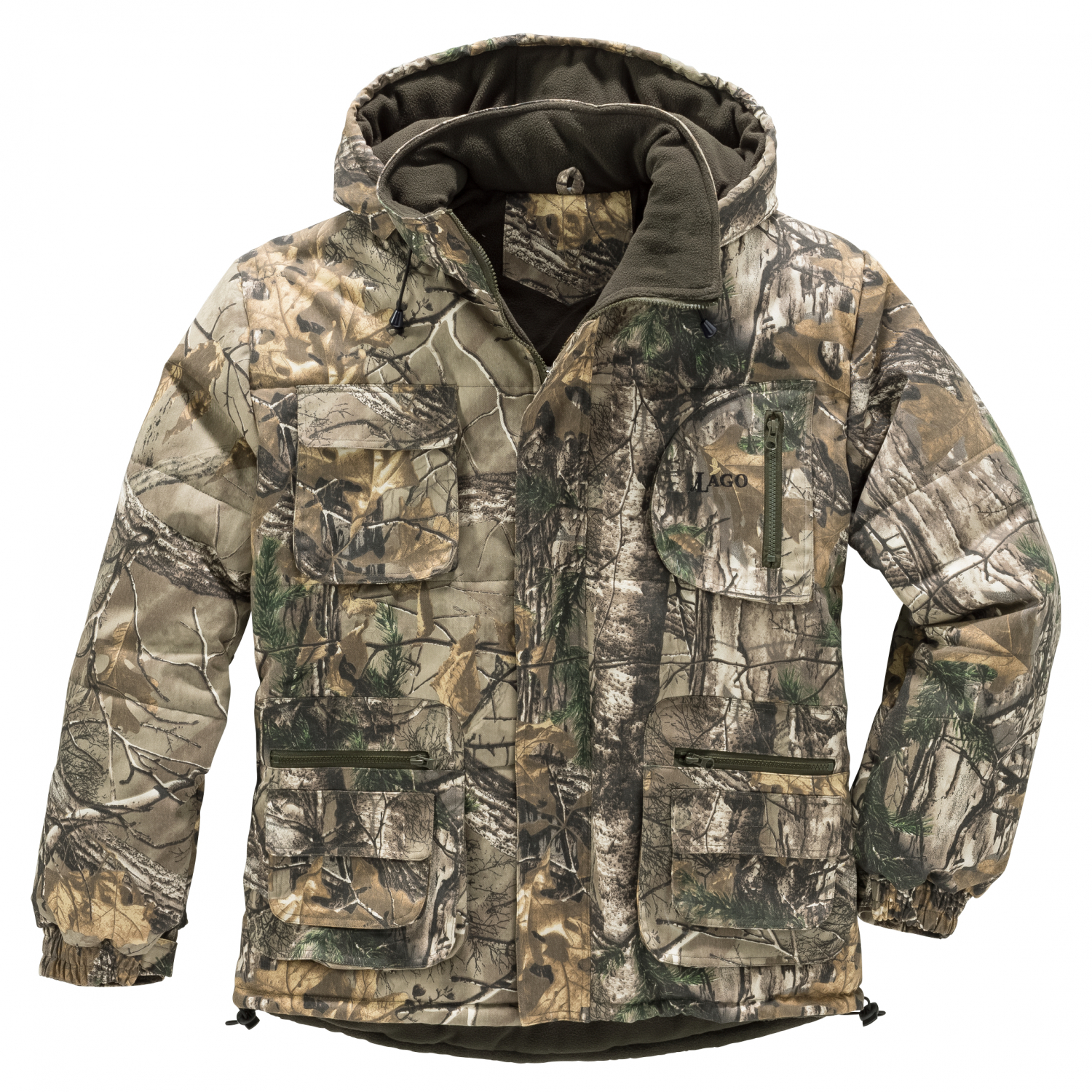 il Lago Basic Herren Outdoor-Jacke Odenwald (camouflage)