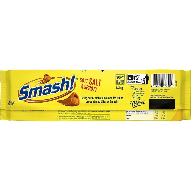 Nidar Smash storplate 160 g Nidar
