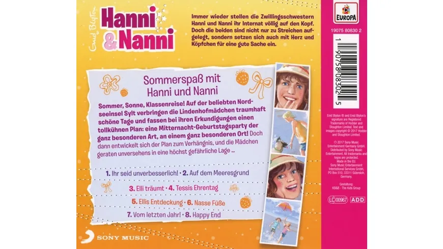 058/Sommerspaß mit Hanni und Nanni