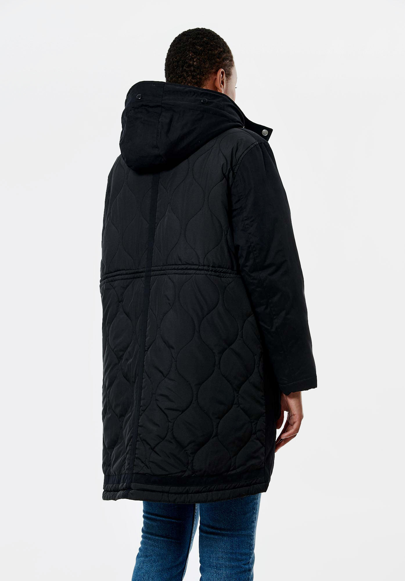 PARY   Parka noire femme