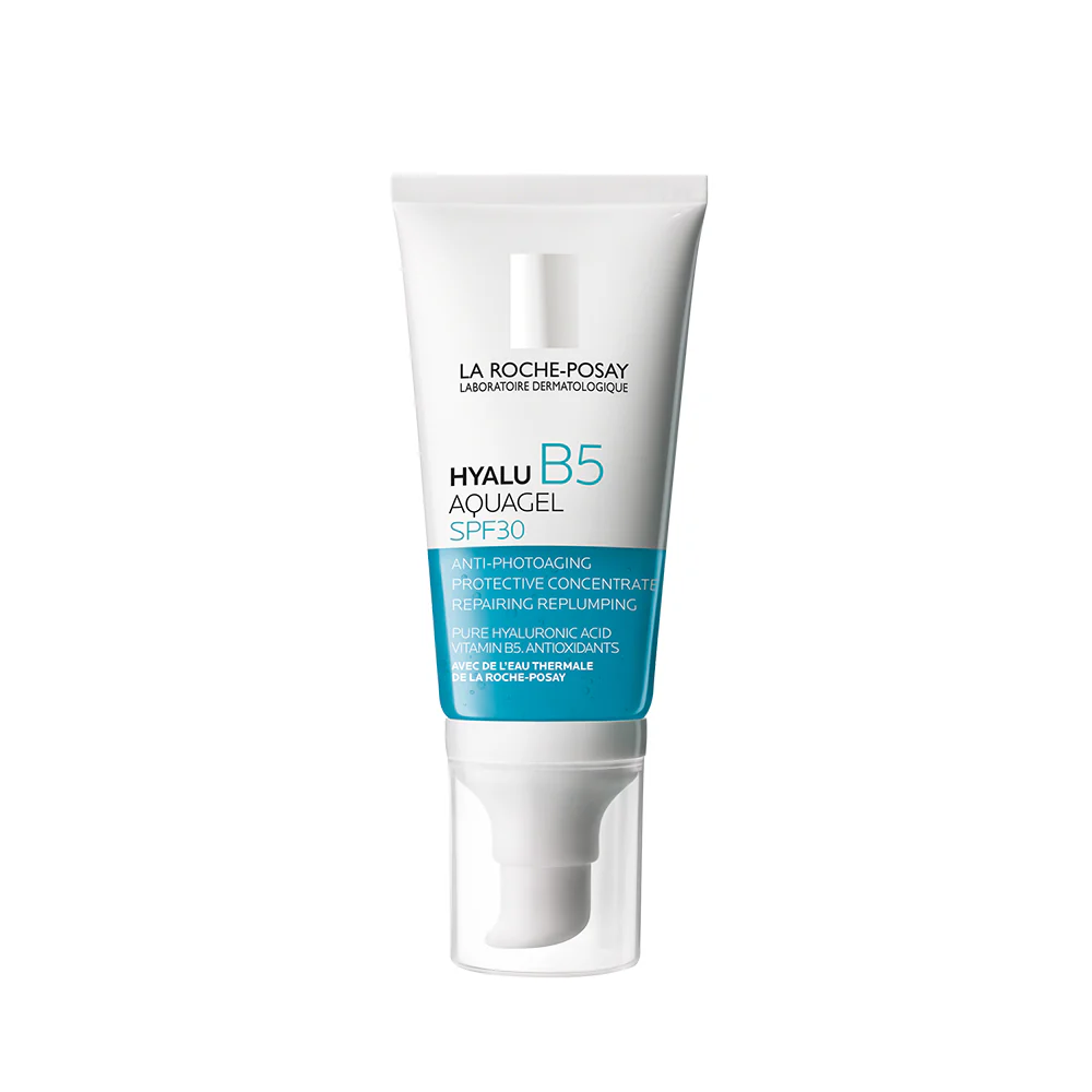 Hyalu B5 Hyalu B5 Acquagel Anti-Falten Anti-Lichtalterungsbehandlung LSF 30 - Schützende Behandlungen, Reparierende Behandlung, Gesichtssonnencreme mit hohem Schutz.