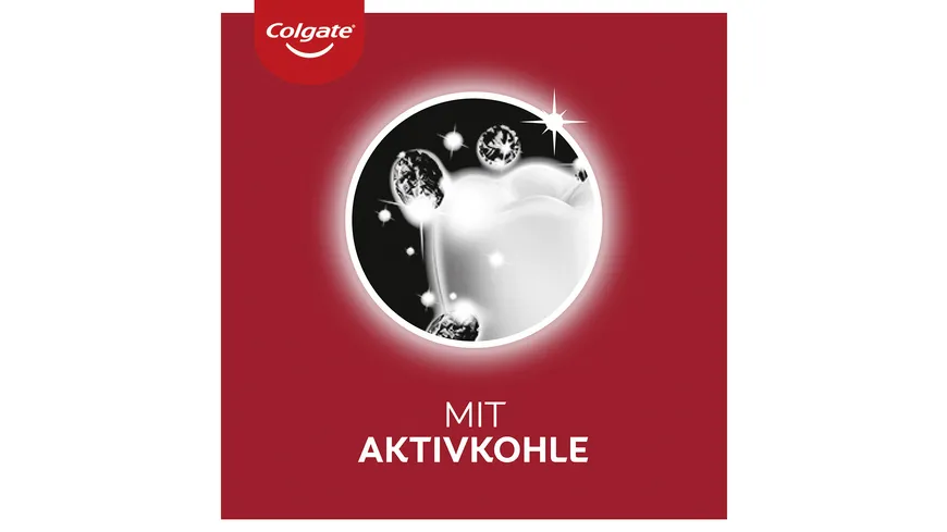 Colgate Max White Charcoal Zahnpasta mit Aktivkohle 75 ml