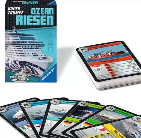 Ozeanriesen - Kartenspiel ab 7 Jahren